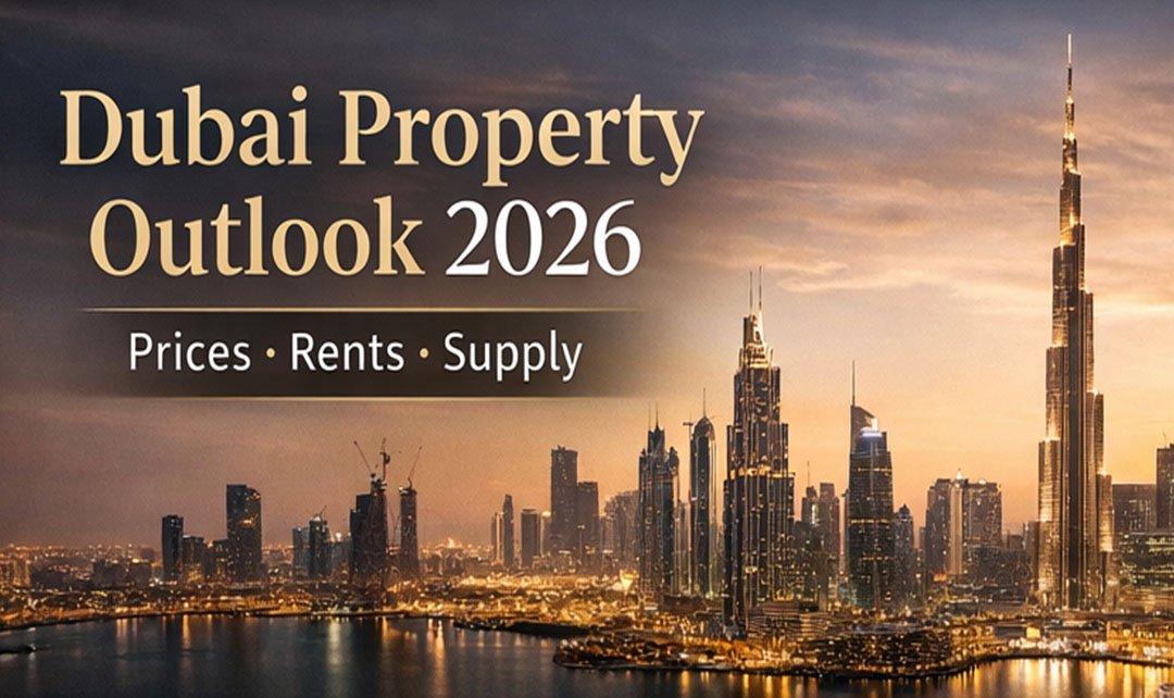 Dubai Property Outlook 2026: What to Watch (Prices, Rents, Supply)